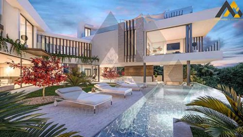 The triplex luxury villa plan