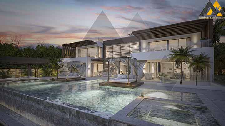 Luxury two-storey villa