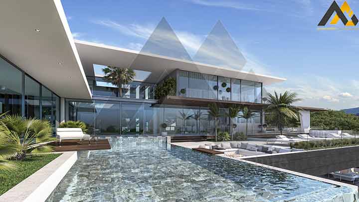 Modern Three Floors Luxury Villa