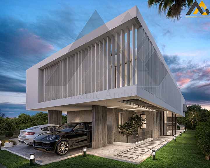 New and luxury villa