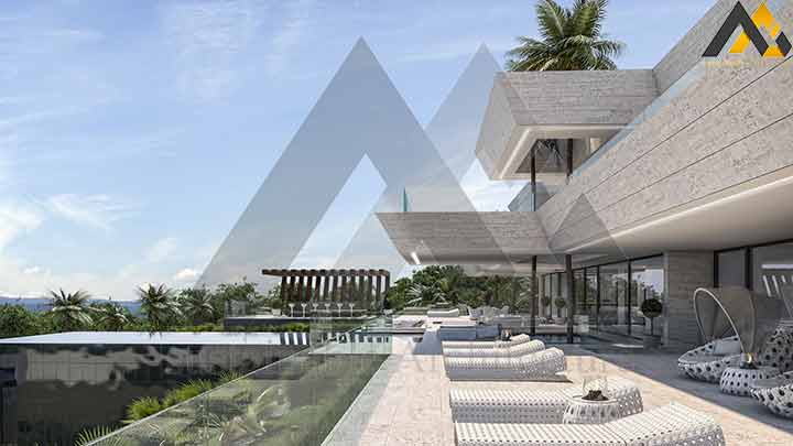 Three storey luxury villa