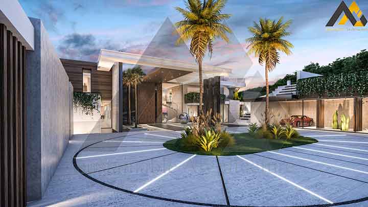 new luxury Triblex villa