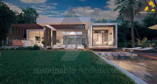 Luxury and modern style villa