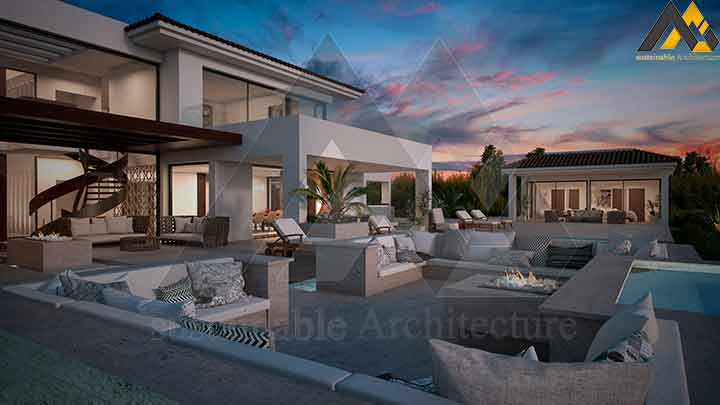 2 storeys skillfully villa design