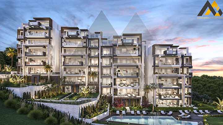 6 storeys residential complex design