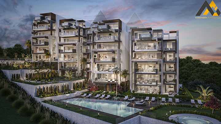 6 storeys residential complex design