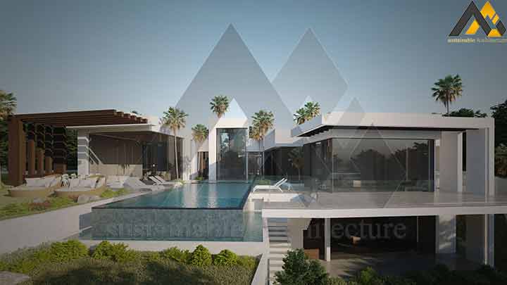 Luxury and modern one storey villa