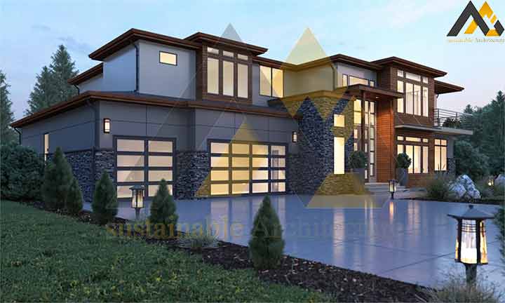 Luxury villa house plan