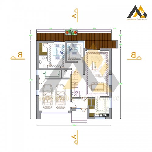 5 bedroom duplex villa