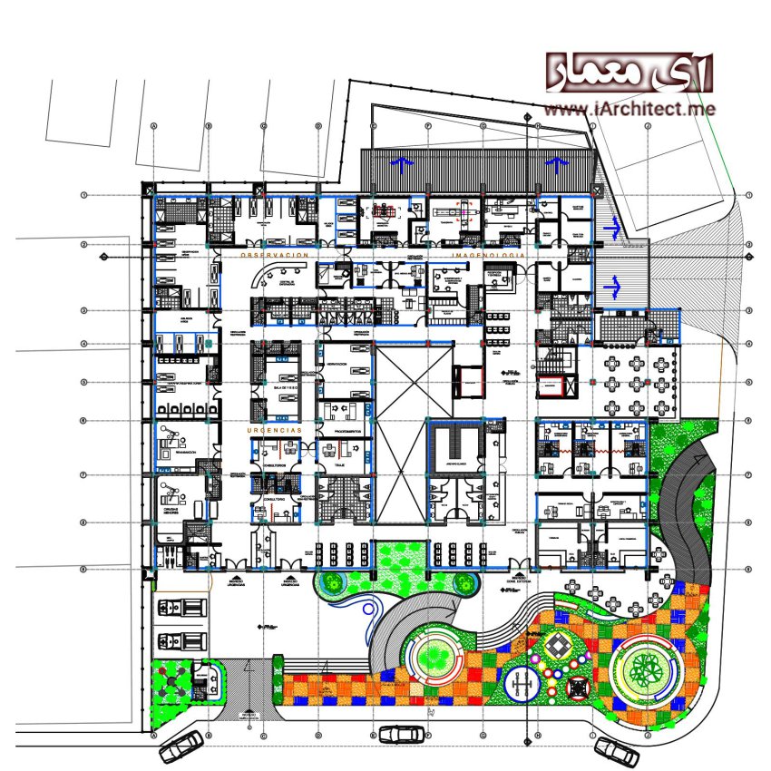 hospital building plan
