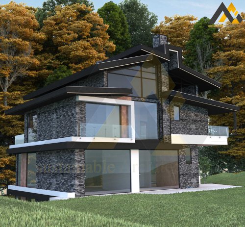 Garden plan design of Kalardasht Villa